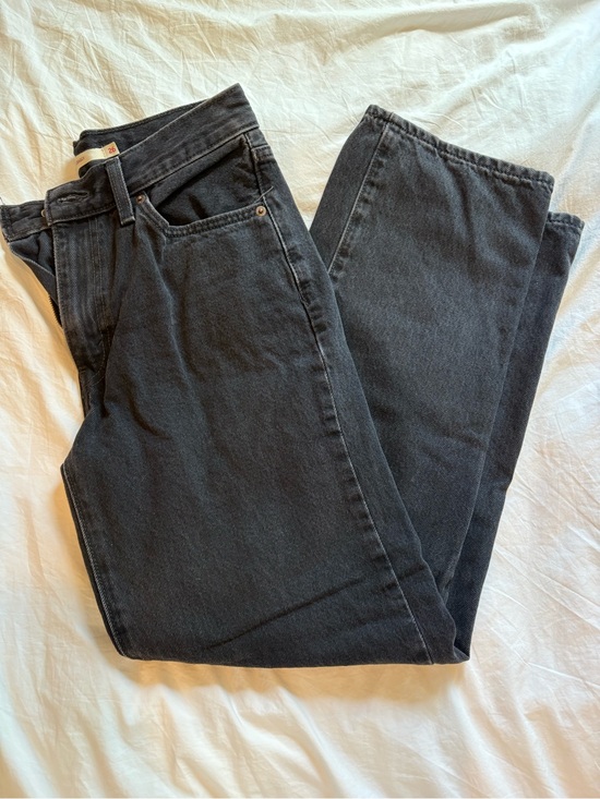 Levi's Denim - Levi's Women's Black Wide Leg Jeans